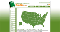 Desktop Screenshot of pestcontrolexterminator.info